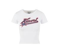 Karl Kani T-shirt 'Varsity Star Tiny' bleu marine / rouge / blanc, Taille XL