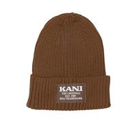 Karl Kani Bonnet unisexe KA-233-006-2 KK tissé rétro classique, marron, Taille unique