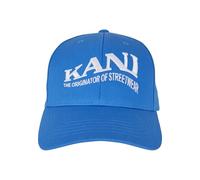 Karl Kani Unisex KA242-018-2 Wavy Retro Embro Cap Blue, One Size