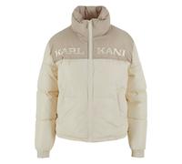 Karl Kani Veste d’hiver 'Essential' beige / beige foncé, Taille L