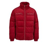 Karl Kani Veste d’hiver 'Retro Corduroy' rouge rubis / canneberge, Taille XXXL