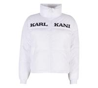 Karl Kani Veste d’hiver 'Retro Essential' noir / blanc, Taille M