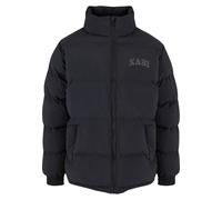 Karl Kani Veste d’hiver 'Serif 89' gris / taupe / noir, Taille M