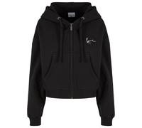 Karl Kani Veste de survêtement 'Essential' noir / blanc, Taille XXS