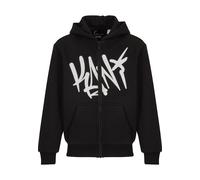 Karl Kani Veste de survêtement 'KC251-006-1' noir / blanc, Taille 110-116