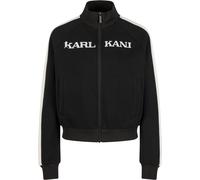 Karl Kani Veste de survêtement noir / blanc cassé, Taille S