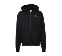 Karl Kani KM-ZH011-001-01 KK Sweat à capuche zippé pour homme, Noir , XL