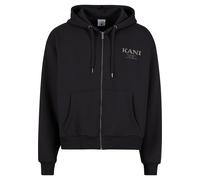 Karl Kani Veste de survêtement 'Retro Rhinestone' noir, Taille L