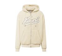 Karl Kani Veste de survêtement 'Varsity' écru / bleu marine, Taille L