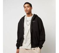 Karl Kani KM-ZH011-001-01 KK Sweat à capuche zippé pour homme, Noir , L grande taille