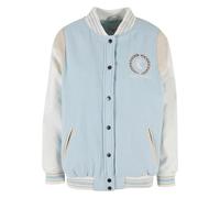 Karl Kani Veste mi-saison beige / bleu clair / marron / blanc, Taille S