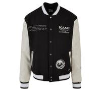 Karl Kani Veste mi-saison bleu clair / gris clair / noir / blanc, Taille XS