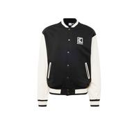 Karl Kani Veste mi-saison gris foncé / noir / blanc cassé, Taille S