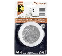 Karl Krüger 1 filtre et 3 densités pour Espressok 9 T Silicone Blanc 10 x 10 x 1 cm