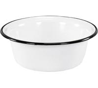 Karl Krüger 101241 Bol émaillé, blanc, Ø 24 cm