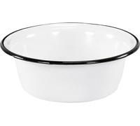 Karl Krüger 101321 Bol émaillé, blanc, Ø 32 cm