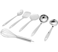 Karl Krüger 122515 Set d'ustensiles de cuisine 6 pièces, acier inoxydable