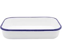 Moule à Soufflé 36cm Émail de Cuisson Cuire Cuisiner Ustensile Four