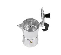 Krüger Karl 511 Cafetière à expresso rectangulaire en aluminium 1 T Argenté