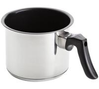 Karl Krüger Milchtopf mit Ausguss innen antihaftversiegelt 1 l Ø12cm Edelstahl