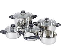 KARL KRÜGER Set de casseroles Apollo en acier inoxydable 5 pièces