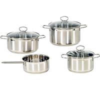 Karl Krüger SM4 Ensemble de casseroles Manhattan acier inoxydable 4/7 pièces