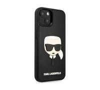 Karl Lagerfeld 3D Rubber Karl's Head Case, Noir - iPhone 14 Plus