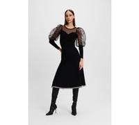 Karl Lagerfeld A Line Pearl Knit Skirt Black Taille: S | Jupes Outlet | Femme | Blanche