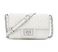 KARL LAGERFELD Agyness Crossbody, Bandoulière Femme, Blanc/argenté, Taille Unique