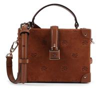 Sac à main Karl Lagerfeld avec cadenas B1W30266 Daim K/Autograph Tan