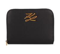 Karl Lagerfeld Autograph Porte-monnaie Cuir 13 cm noir