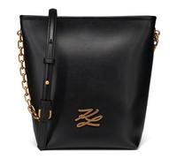 Karl Lagerfeld Autograph Sac à bandoulière Cuir 23 cm noir