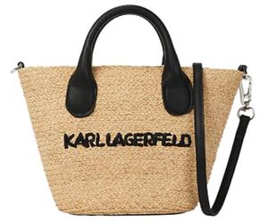 KARL LAGERFELD B.V K/Essential Petit sac de plage pour femme Naturel Taille unique, naturel, Petit sac de plage