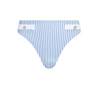 Karl Lagerfeld Bas de bikini bleu clair / blanc, Taille L