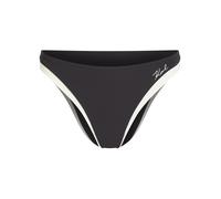 Karl Lagerfeld Bas de bikini noir / blanc cassé, Taille S