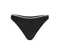 Karl Lagerfeld Bas de bikini 'Scallop' noir / blanc, Taille S