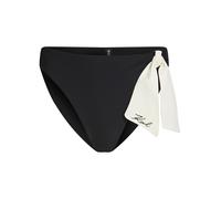 Karl Lagerfeld Bas de bikini 'Signature' noir / blanc, Taille M