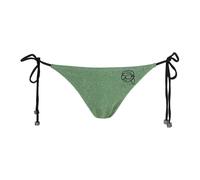 Karl Lagerfeld - Bas de bikini string Ikonik 2.0 Lurex - Femme - Maillots de bain - Vert - Taille: 38 FR