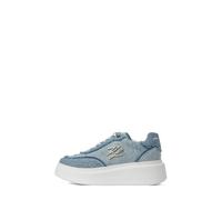 Karl Lagerfeld Baskets basses 'Anakapri' bleu denim / argent, Taille 35