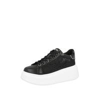 Karl Lagerfeld Baskets basses 'ANAKAPRI' noir / argent, Taille 38