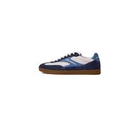 Karl Lagerfeld Baskets basses 'KANDIDATE' bleu marine / bleu roi / blanc, Taille 45