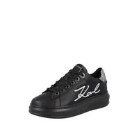 Karl Lagerfeld Baskets basses 'KAPRI' gris argenté / noir, Taille 37