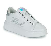 KARL LAGERFELD Kapri Signa Lace Womens White/Iridescent Trainers-UK 8 / EU 41