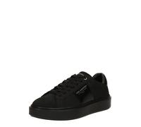 Karl Lagerfeld Baskets basses 'MAXI KUP' noir / argent, Taille 44