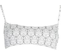KARL LAGERFELD BEACHWEAR Maillot de bain femme textile blanc SF17851 - Taille : M