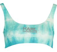 KARL LAGERFELD BEACHWEAR Maillot de bain femme textile bleu clair SF17842 - Taille : L