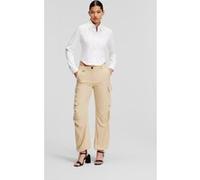 Karl Lagerfeld Beige Soft Cargo Pant Taille: 40 | Pantalons Cargo Outlet | Femme