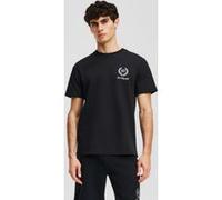 Karl Lagerfeld Black Hotel Karl Crest Ss T-shirt Taille: M | T-shirts Basiques Outlet | Homme | Noir