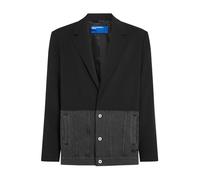 Karl Lagerfeld - Blazer à Panneaux en Denim - Homme - Vestes - Noir - Taille: S