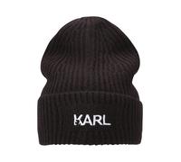 Karl Lagerfeld Bonnet noir / blanc, Taille 55-60